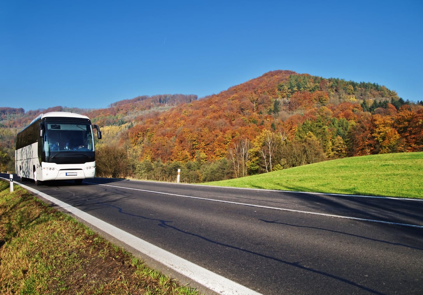 Alquilar un autobús para una excursión.